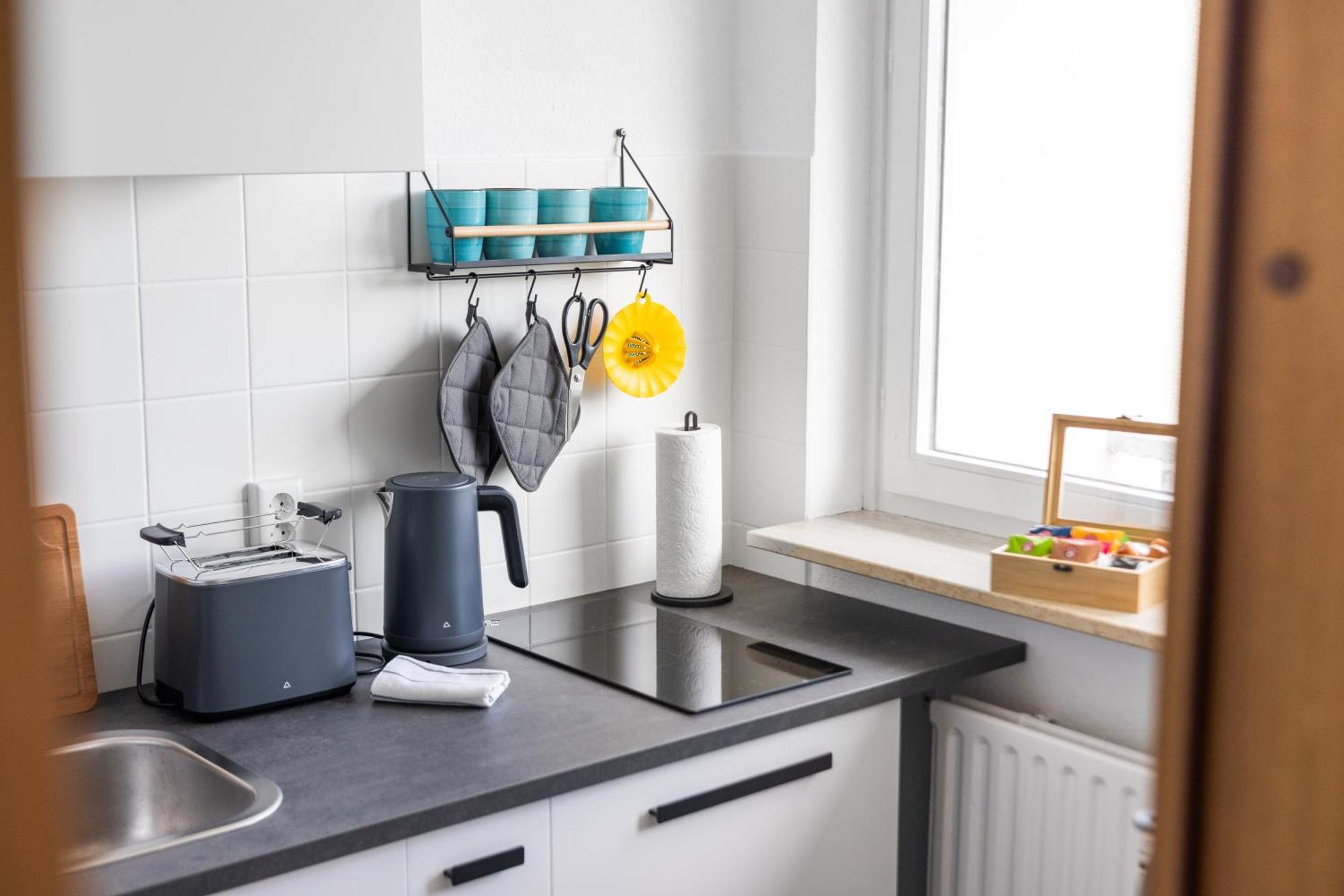 Sonniges City-Apartment Mit Suedbalkon Und Parklatz Neusass Exterior photo